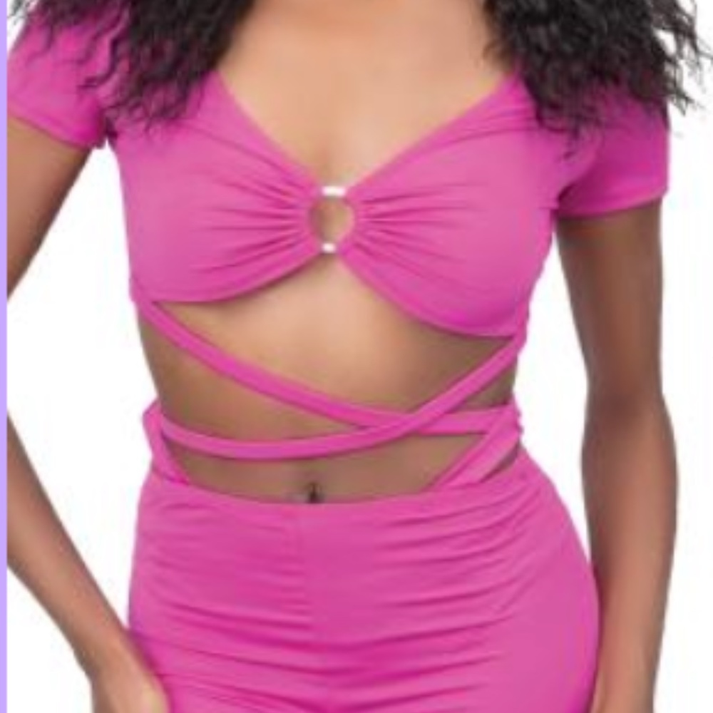 Pink Tie Set - Picture 4 of 4